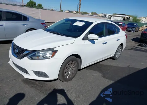 2016 Nissan Sentra Sv z USA, uszkodzony, nr VIN 3N1AB7AP8GY226695